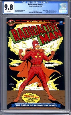 Radioactive Man #1 Bongo Comics 1993 The Simpsons Bart Simpson Matt Groening