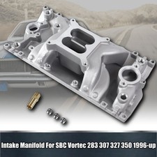 Dual Plane Vortec Air-gap Sbc Intake Manifold For 96 Small Block Chevy 305 350 Dual Plane Vortec Air-gap Sbc Intake Manifold For 96 Small Block Chevy 305 350