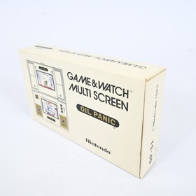 Nintendo Game & Watch Oil Panic OP-51 Multi Screen CIB Vintage Handheld Tested