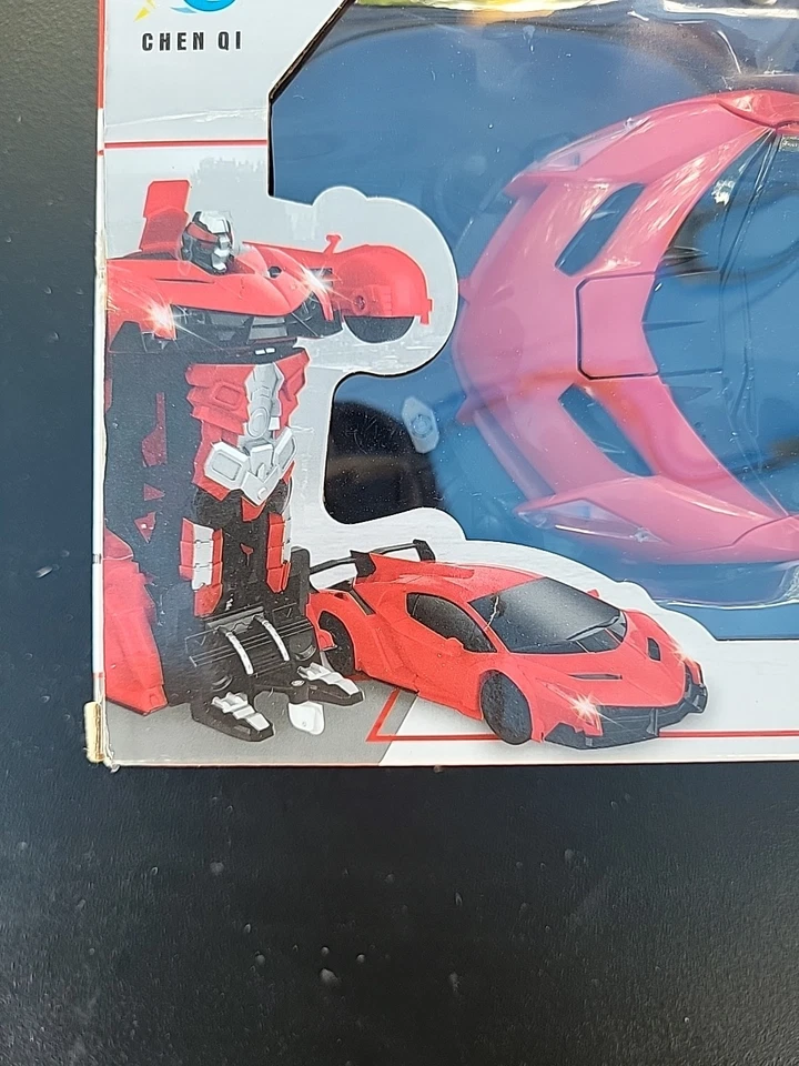 RC Radio Remote Control Deformation Car Transformer Robot Toy Car - Image 2 of 4