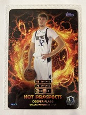 2025 26 Topps Match Attax - Cooper Flagg - RC Hot Prospects Rookie #HP-CF