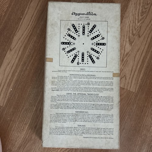 Vintage 1960's Aggravation CO-5 Company Deluxe Party Edition ~ Complete - Picture 6 of 14