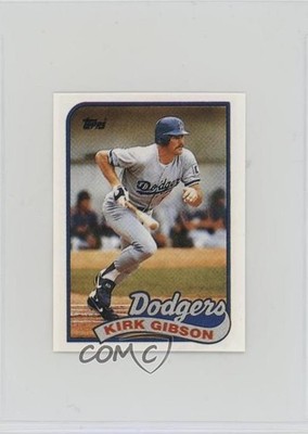 1989 Topps Double Headers Kirk Gibson 0ji1