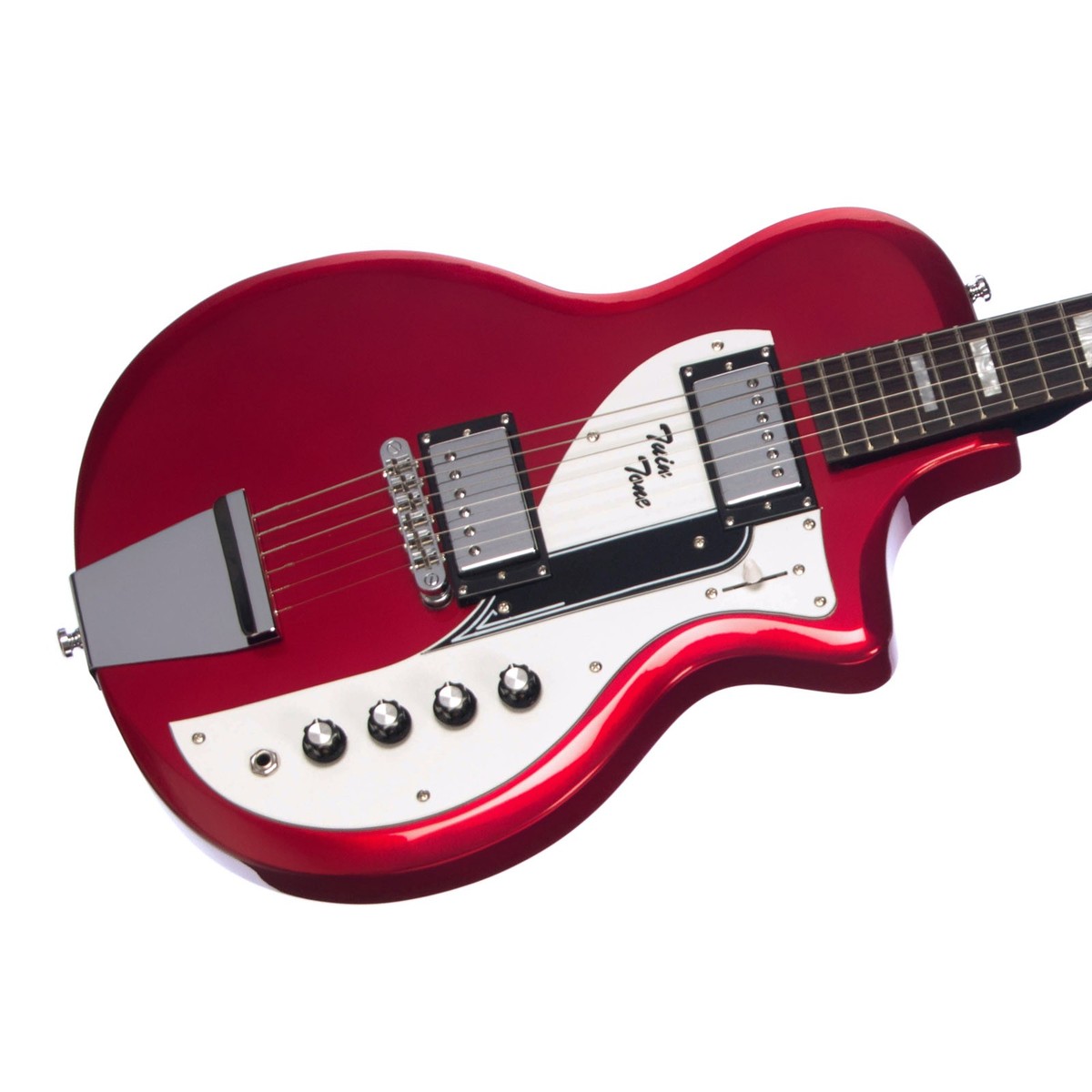 【入手困難】AIRLINE TWIN TONE TYPE エレキギター Airline Guitars Twin Tone Metallic Red | Airline Guitars
