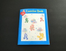 Vintage 1985 Care Bears Exercise Book