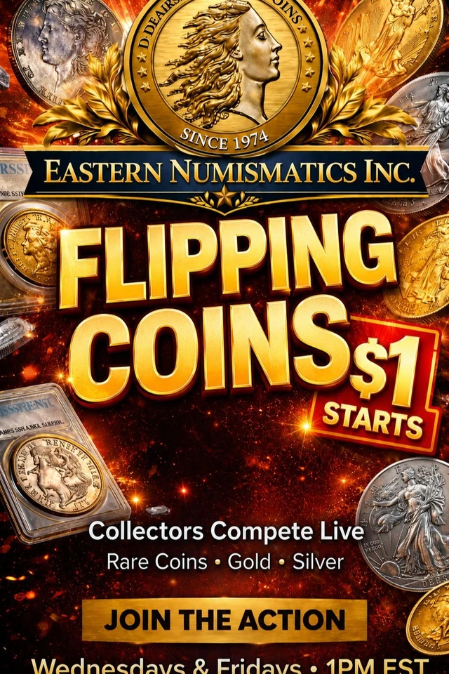Flipping Coins: Morgan & Peace Dollars, Type Coins, Silver Bullion, Notes