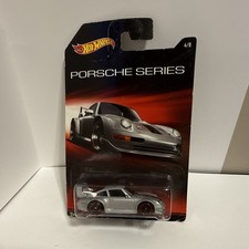 Hot Wheels Porsche 993 GT2 Silver Walmart Series 2014 Mattel