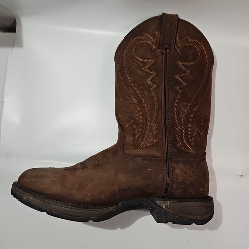 Durango Rebel Chocolate Pull-On Western Boot DB5464 Size 8D - Picture 4 of 12