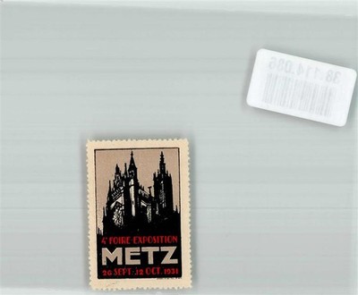 38114086 - Metz 4. Messe 26.9.-12.10.1931 Vignette