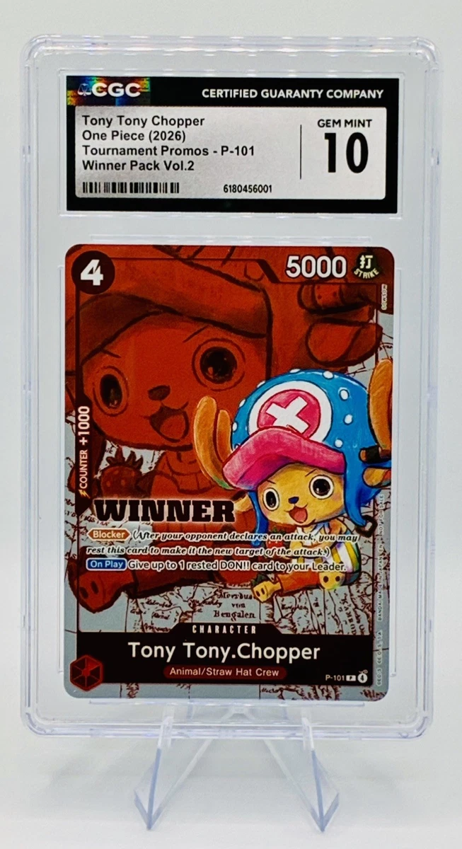 Tony Tony.Chopper P-101 One Piece Promotion Cards for sale | eBay