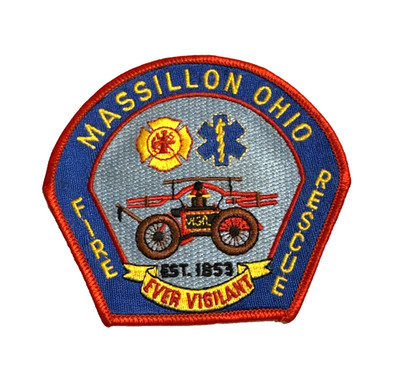 Massillon Ohio Fire Rescue Ever Vigilant Patch