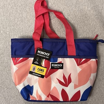 NEW, IGLOO SOFT COOLER BAG, HOLDS 9 CANS, FULLY INSULATED, LEAK RESISTANT
