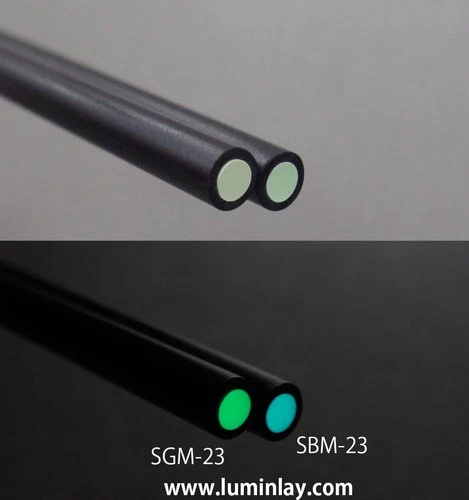 Luminlay SBM-23, glow blue, 60mm length, pipe inner-outer size (mm) 2-3