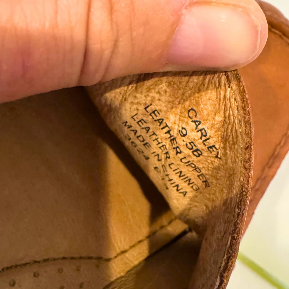 Elysian by Emili Vesilind Mules Ikat Velvet Mustard 金色 9.5 皮革鞋底 — 第 3/4 张图片