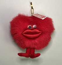 Gund Red Heart Plush Kissing Lips Valentine Kiss A Moley w/tag