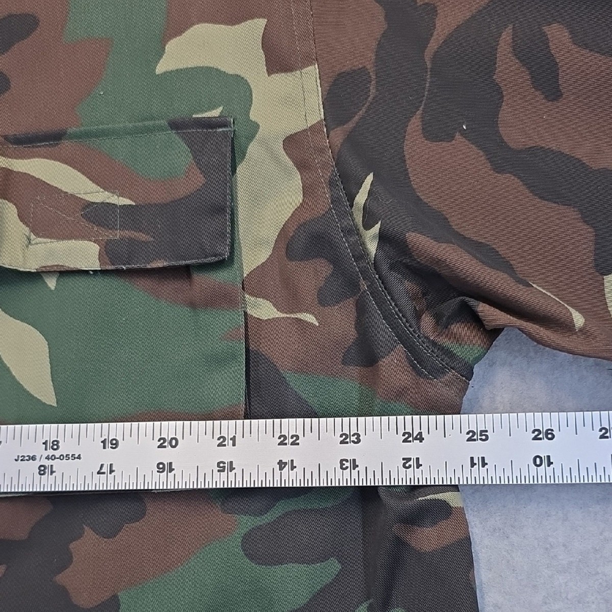 TRU TRUST USA Camo Military-Style Field Jacket Men’s Size L View 4