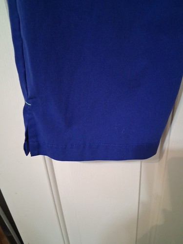 Jockey Unisex SZ MT Electric Blue Elastic DS Waist 3 Pocket Scrub Pants - Picture 8 of 11