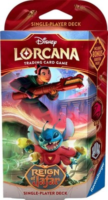 Disney Lorcana - Reign of Jafar Single-Player Deck Ruby / Steel - Mulan / Stitch