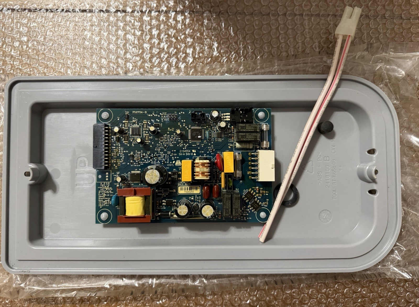 OEM Frigidaire Refrigerator Ice Maker Control Board 241956703 E154554 F52734-B