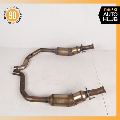 13-20 LR Range Rover L405 L494 5.0L Left & Right Exhaust Downpipe Set OEM
