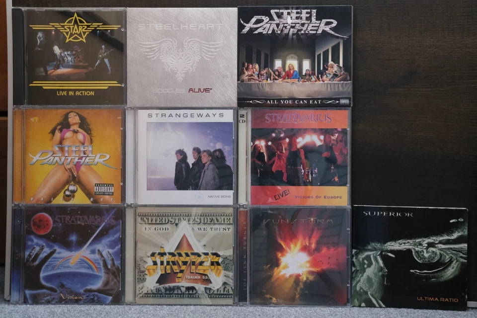 34 CDs Stratovarius,Steel Panther,Steelheart,Skid Row,Soundgarden,Starz,Sunstorm - Bild 4 von 4