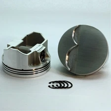 DSS Piston Set 1830-4065; SX Forged 4.065 in. +5cc Flat Top for Chevy 6.0/6.2 LS