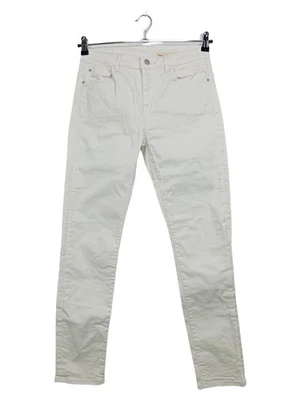 Esprit Pantalon en Tissu Femme Beige Coton Bio (EU 36, INT S, W28) - Photo 1/4