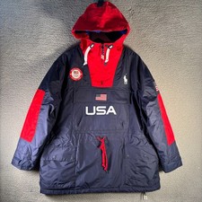 Polo Ralph Lauren Team USA Olympic Anorak Jacket 2022 Opening Ceremony XL NEW