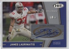 2009 SAGE Hit Auto Silver James Laurinaitis #A33 Rookie Auto RC
