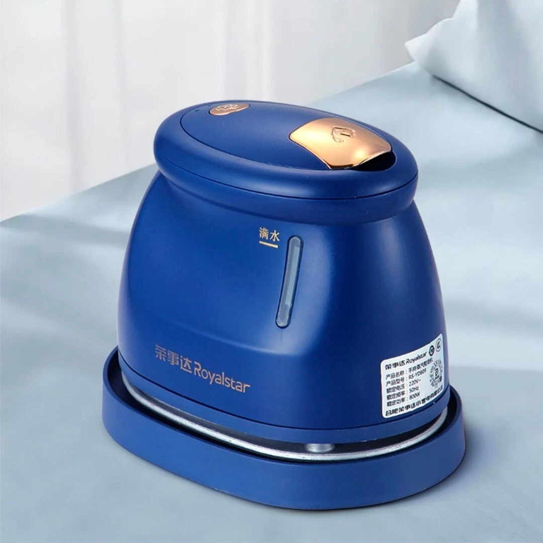 Royalstar Handheld Garment Clothes Steamer Travel Steam Iron Sanitiser Blue
Opens in a new window or
