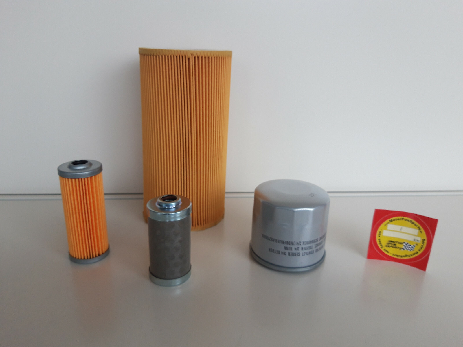 Filter Set (Small) suitable for Wacker Neuson ET 16 with Yanmar 3TNV76 from 2017