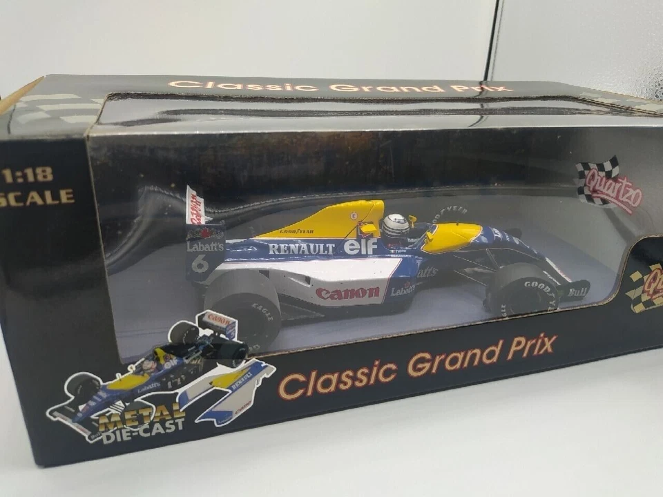 WILLIAMS FW14B R. PATRESE GRAND PRIX SOUTH AFRICA 1992 - QUARTZO 1/18 - Immagine 3 di 4