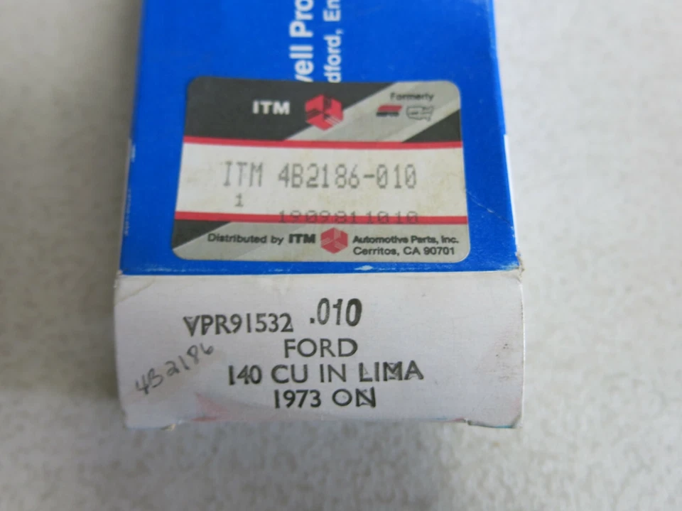 Juego de rodamientos de varilla de conexión de motor ITM 4B2186-010 para Ford/Mercury 1975-90 Foto 2 de 2