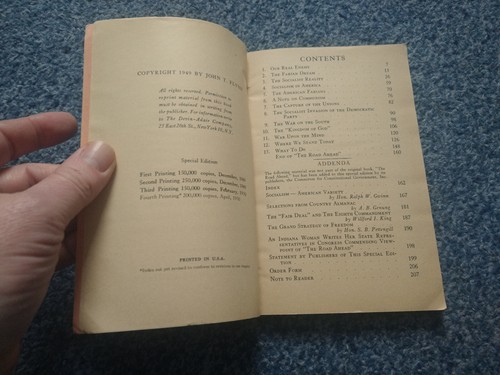 PROPAGANDA PULP BOOKLET x2 MYSTERY 666 THE ROAD AHEAD FLYNN RARE GOOD PAPERBACK - Picture 6 of 6