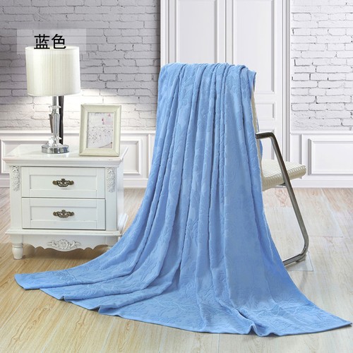 Pure Cotton Blanket Flower Relief Soft Blanket Towel Blankets Summer Spring Blkt - Picture 6 of 22