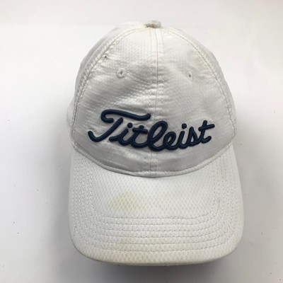 s-l400.jpg Titleist River Source Embroidered Logo Blue White Golf Hat Cap main image 0