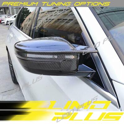 Real Carbon Fiber Side Mirror Covers Replace For BMW G20 G22 G23 G30 G11 G12 G14