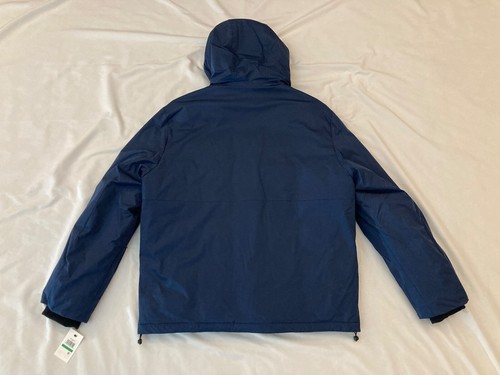 Cole Haan Signature men's Quilted Down Winter Hooded Jacket, in Blue, Size Large - Picture 13 of 13
