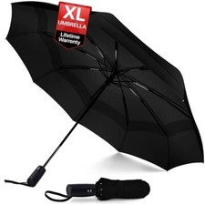 Sturdy Windproof Travel Umbrella - Compact Umbrella,