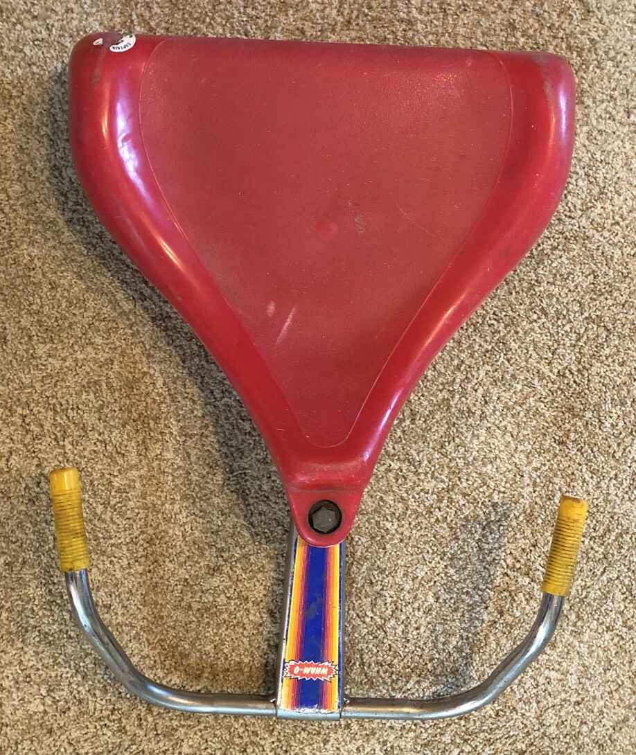 Kransco Wham O Roller Racer Red Ride On Top Scooter Vintage 1987 Made USA