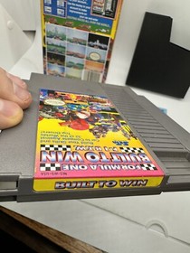 Formula One 1 Built To Win Nintendo NES Complete CIB Rare!!!