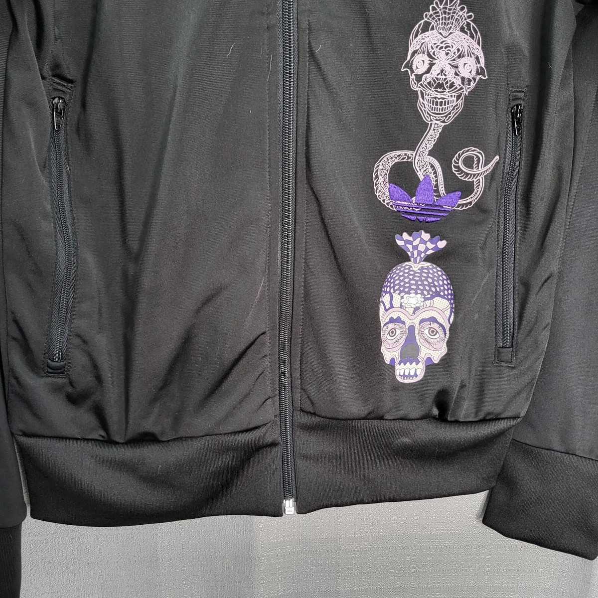 Adidas X Reiichi Tanaami Men Size XS Black Activewear Jacket