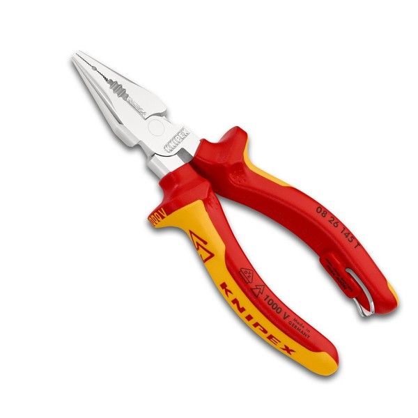 Knipex Spitzkombizange Vde Tt 145Mm, Mit Mehrkomponentenheft-image