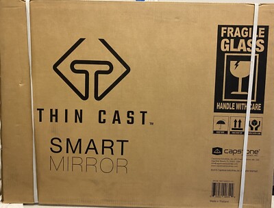 Capstone Touch Screen Smart Mirror 33'' x 23'' Standard WI-FI - Aluminum