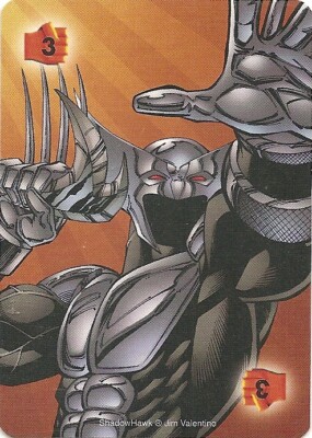 Marvel OVERPOWER FIGHTING POWER  3 card - ShadowHawk - 3F - 3 F - Image