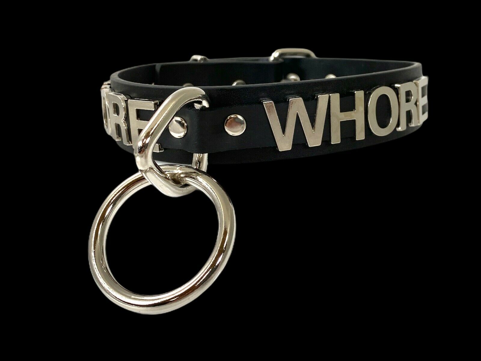 Name Bondage Collar Slave Leather Bdsm