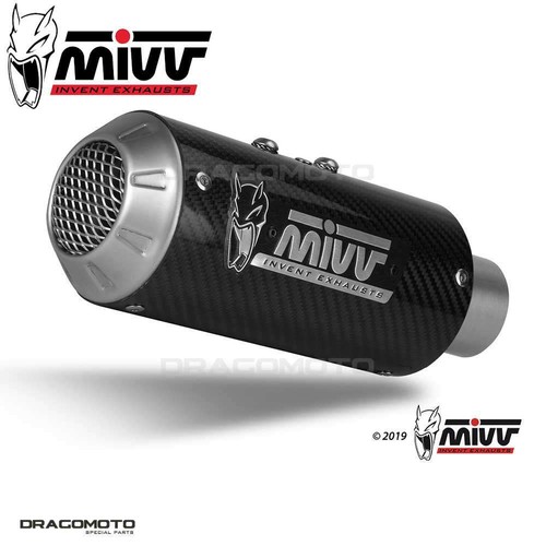échappement KAWASAKI NINJA 125 2019 2020 MIVV Mk3 Carbone RC - Photo 4/6