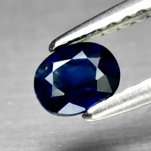 RARE ★ SAPHIR BLEU VERT D'AUSTRALIE : 6 mm x 4.5 mm ★ P406