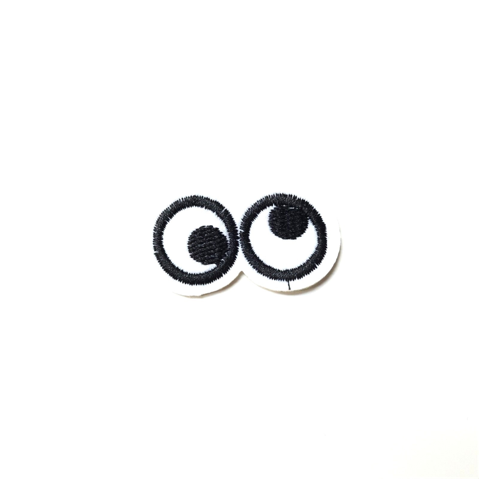 Googly Eyes, Silly Eyes Patch, IronOn/SewOn Embroidered, Cute Funny
