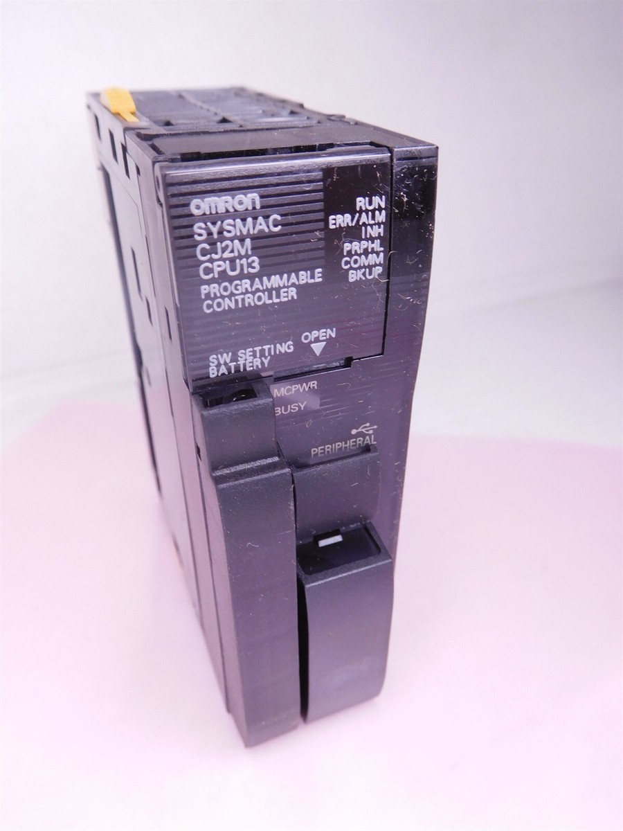 Omron PLC CPU Unit CJ2M-CPU13, RS-232C Serial Port USB Programming
